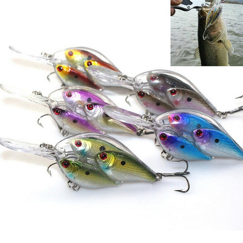 Fishing Lure Crankbait Shoal Group Fish Wobbler Long Range Casting Deep Dive 0-4.5m Artificial Hard Baits Pesca Bass Baitball