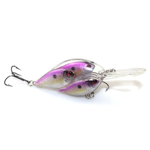 Fishing Lure Crankbait Shoal Group Fish Wobbler Long Range Casting Deep Dive 0-4.5m Artificial Hard Baits Pesca Bass Baitball