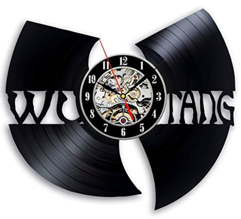 WU TANG CLAN HIP-HOP Vinyl Record Wall Clock