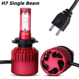 H4 H7 H11 H13 9005 9006 CREE Chips SMD 80W LED Car Headlight Bulb Hi-Lo Beam 9600lm 6500K Auto Headlamp Fog Light 12V 24V