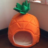 2 Size Creative Cute High-Grade Lovely Dog Lounger Pineapple Bed