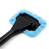 Microfiber Car Window Cleaner Long Handle Car Wash Brush Dust for Car Care Windshield Shine Towel Handy Eliminate Frost Dust