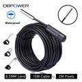 2 MP USB Endoscope 15M/7M/5M 8.5MM 6LED Lens HD Inspection Mini Camer Borescope Snake Video Cam Night Vision With OTG