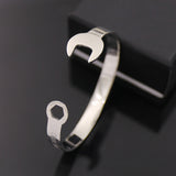 Titanium steel Jewelry Forever Open Wrench Bracelet&bangle
