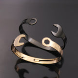 Titanium steel Jewelry Forever Open Wrench Bracelet&bangle