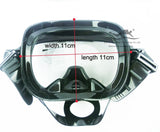 Spearfishing scuba tempered glass diving mask