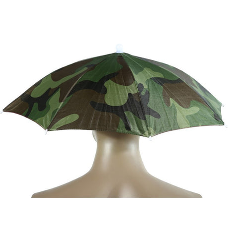 Portable 55cm Umbrella Hat