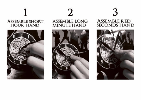 Rock ClimbingVinyl Record Creative Hanging Clock