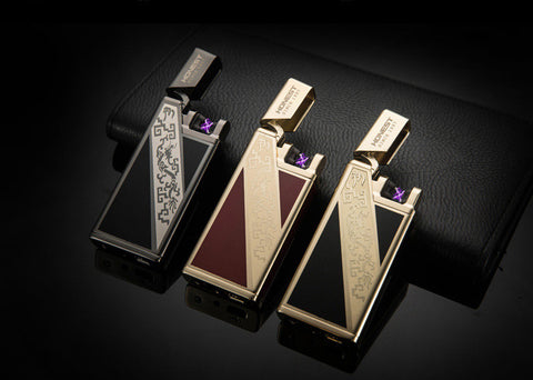 Plasma lighters USB Charging Windproof Arc Lighter Metal