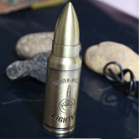 bullet USB charging lighter ultra-thin metal