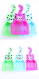 1PC Pet Cat Poop Scoop Cute Cartoon Plastic Sieve