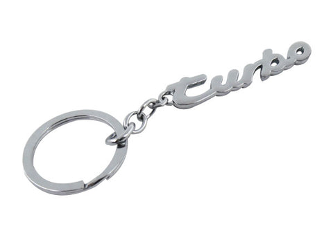 Chrome Turbo letters keychain key ring Key Chains