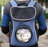 Dog Carrier Bags Travel Pet Colorful Cat Carrier Breathable Mesh Backpack