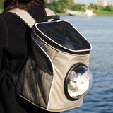 Dog Carrier Bags Travel Pet Colorful Cat Carrier Breathable Mesh Backpack