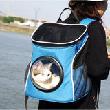 Dog Carrier Bags Travel Pet Colorful Cat Carrier Breathable Mesh Backpack