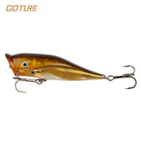 10cm 25.5g 1pcs Fishing Lure Popper Wobble Group Fishing Lure with VMC Hooks