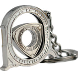 Rotor Keychain Hot Auto Parts Model Silver Engine Rotary Keyring