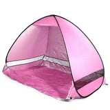 Instant Quick Cabana Beach Tent Outdoor Automatic Foldable Sun Shelter 3 - 4 Person Portable UV Protection