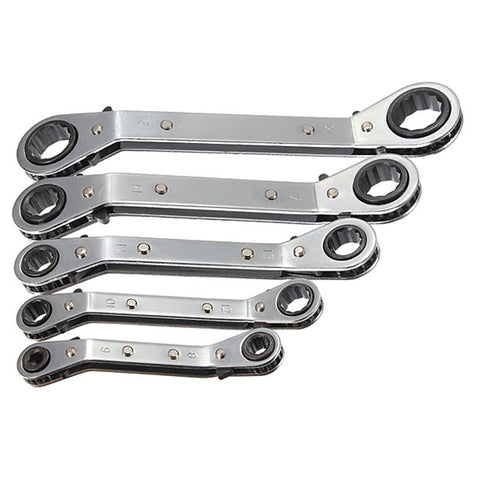 1Pc 10 x 12mm Metric Offset Ring Wrench Spanner Ratchet