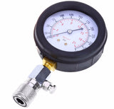 9 PCS Petrol Gas Engine Cylinder Compressor Gauge Meter Test Pressure Compression Tester