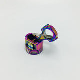 Neo Rainbow  Big Piston Keychain