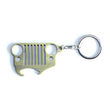 stainless steel Beer bottle Opener car KeyChain jeep