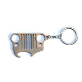 stainless steel Beer bottle Opener car KeyChain jeep