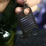 stainless steel Beer bottle Opener car KeyChain jeep