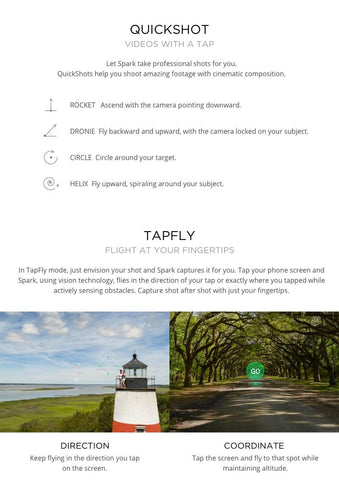 DJI Spark Drone New Mini Portable Drone Wifi