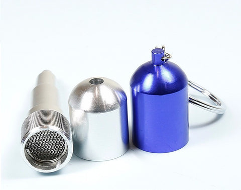 Mini Capsule Shape Metal Pipes