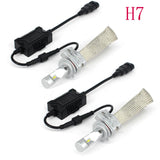 H4 9003 HB2 50w  8000lm For Philips Lumileds Car LED Headlight Kit H/L Dual Beam H7 H11 9005 9006 9012 H1 H3 single beam