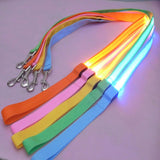 120cm Nylon Pet LED Dog Leash Night Safety LED Flashing Glow LED Pet Supplies