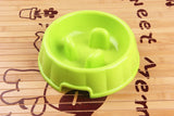 Anti Choke Pet Dog Cat Feeding Food Bowl Puppy Slow Down Eating Feeder Food or Drink Water Bowl Dish