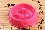 Anti Choke Pet Dog Cat Feeding Food Bowl Puppy Slow Down Eating Feeder Food or Drink Water Bowl Dish