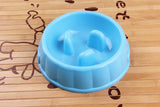 Anti Choke Pet Dog Cat Feeding Food Bowl Puppy Slow Down Eating Feeder Food or Drink Water Bowl Dish