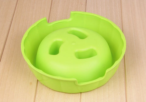 Anti Choke Pet Dog Cat Feeding Food Bowl Puppy Slow Down Eating Feeder Food or Drink Water Bowl Dish