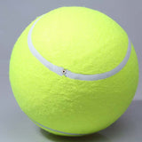 1PC 24CM Big Inflatable Tennis Ball Giant Pet Toy