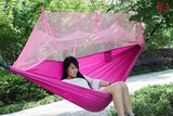 Hammock Single-person Folded Into The Pouch Mosquito Net Hammock