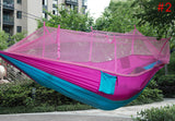 Hammock Single-person Folded Into The Pouch Mosquito Net Hammock