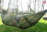 Hammock Single-person Folded Into The Pouch Mosquito Net Hammock