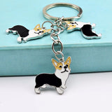 Corgi Dogs Key Ring Bag charm key chain