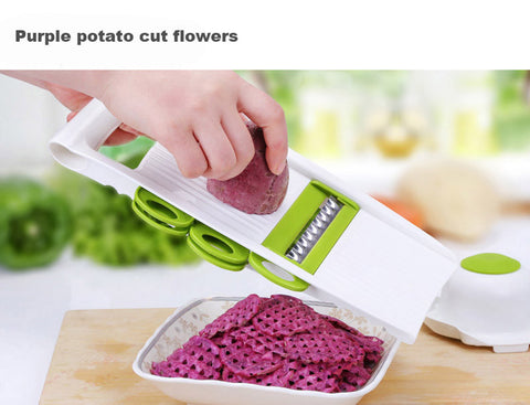 7 in 1 Plastic Vegetable Fruit Slicers