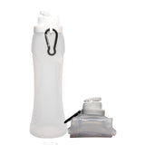 Silicone Foldable Water Bottle 500ml Top Grade Silicone