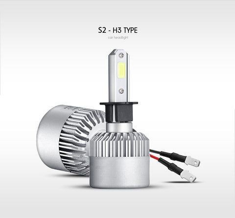 Oslamp H4 H7 H11 H1 H13 H3 9004 9005 9006 9007 9012 COB LED Car Headlight Bulb Hi-Lo Beam 72W 8000LM 6500K Auto Headlamp 12v 24v