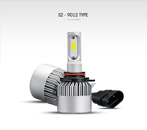 Oslamp H4 H7 H11 H1 H13 H3 9004 9005 9006 9007 9012 COB LED Car Headlight Bulb Hi-Lo Beam 72W 8000LM 6500K Auto Headlamp 12v 24v