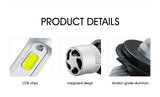 Oslamp H4 H7 H11 H1 H13 H3 9004 9005 9006 9007 9012 COB LED Car Headlight Bulb Hi-Lo Beam 72W 8000LM 6500K Auto Headlamp 12v 24v