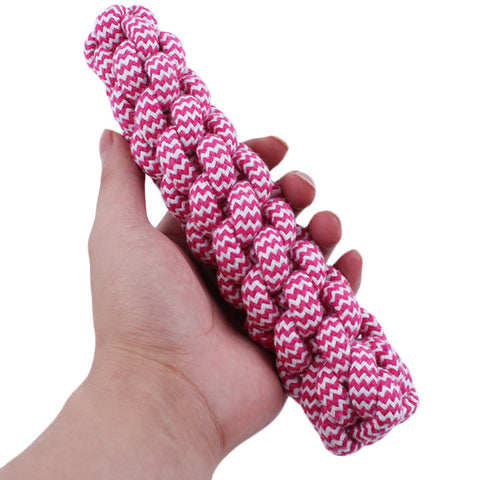 21cm Rope Dog Tug Toys  Chew Braided