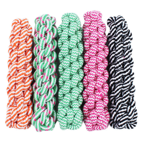 21cm Rope Dog Tug Toys  Chew Braided