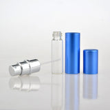 Hot Sale 5ML Mini Portable For Traveler Aluminum Refillable Perfume Bottle With Spray&Empty Cosmetic Containers With Atomizer