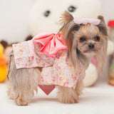 Clothing Dog Dress Clothes Floral Japanese Kimono Bow Tie